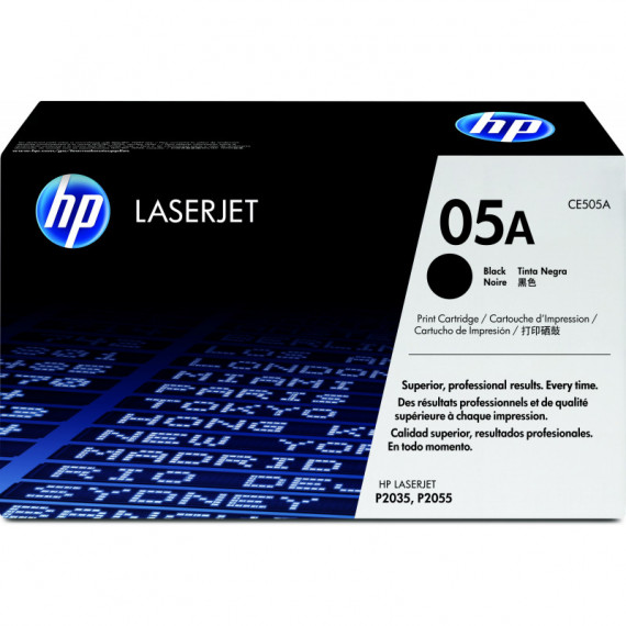 Toner HP CE505A Negro Nº 05A