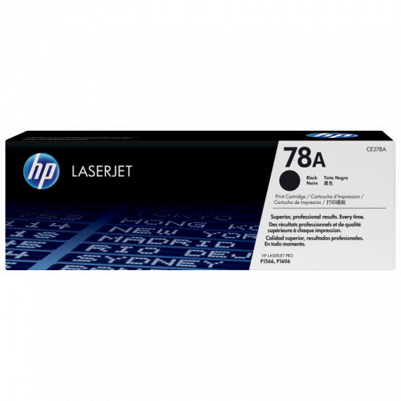 HP Toner CE278A Negro Nº 78