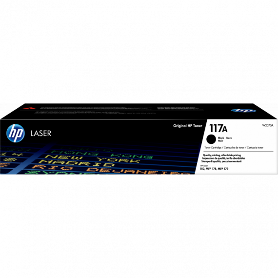 HP Toner W2070A Negro  Nº 117A