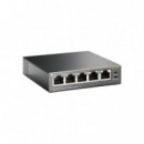 TP-LINK Switch de 5 Puertos 10/100/1000 4 Puertos Poe