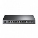 TP-LINK Switch Smart 8 Puertos Poe Mas 2 Sfp