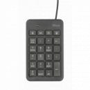TRUST Teclado Numerico Xalas USB Negro