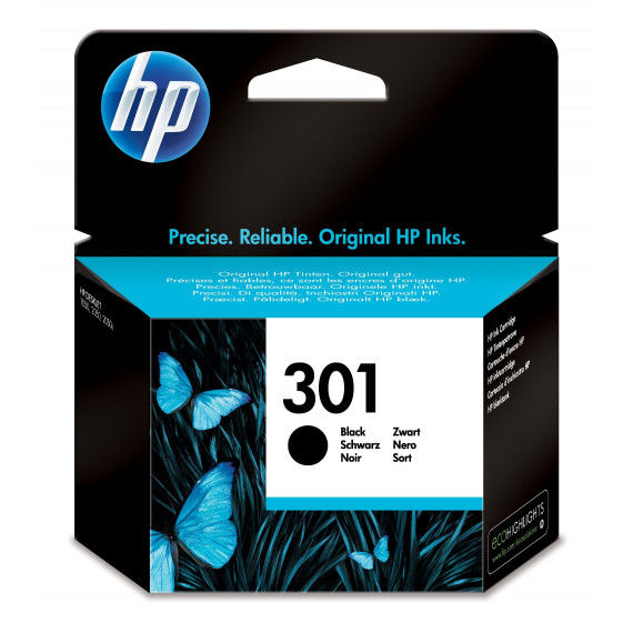 HP Cartucho CH561EE Negro Nº 301