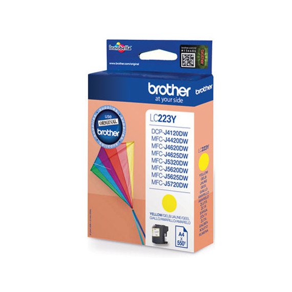 BROTHER Cartucho Tinta LC-223Y Amarillo