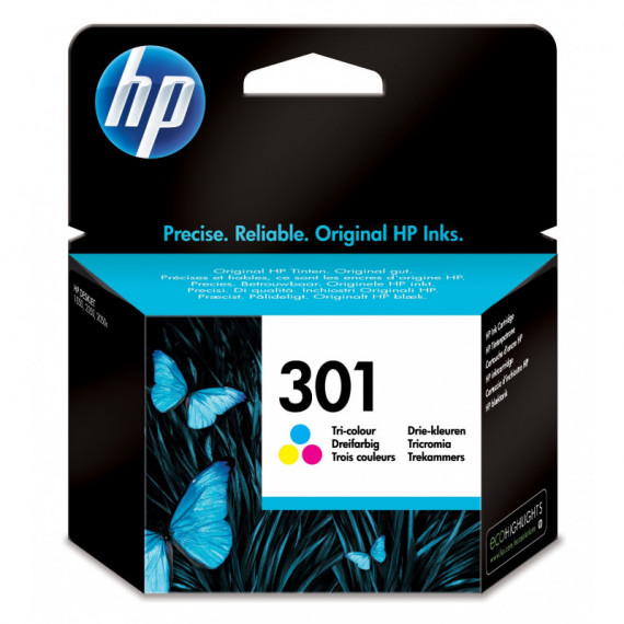 HP Cartucho CH562EE Color Nº 301