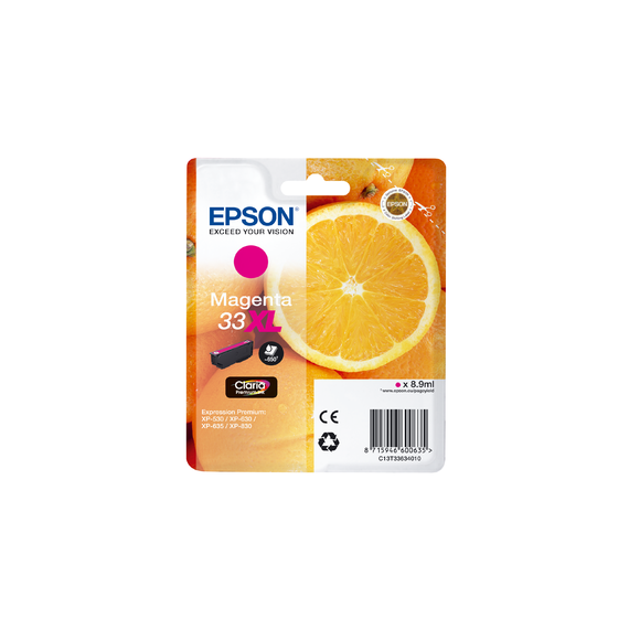 EPSON Cartucho Tinta T3363 Magenta Nº 33XL