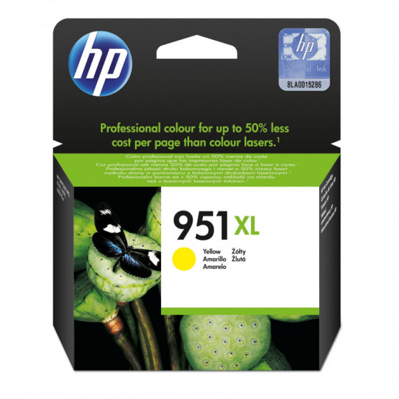 HP Cartucho CN048AE Amarillo Nº 951XL