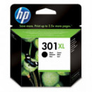 HP Cartucho CH563EE Negro Nº 301XL