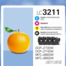 BROTHER Cartucho Tinta LC-3211 Value Pack Bk-c-m-y