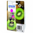 EPSON Cartucho Tinta T02H3 Magenta Nº 202XL