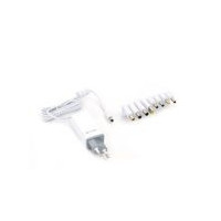 PLATINET Cargador de Portatil de 60W 8  Clavijas Blanco