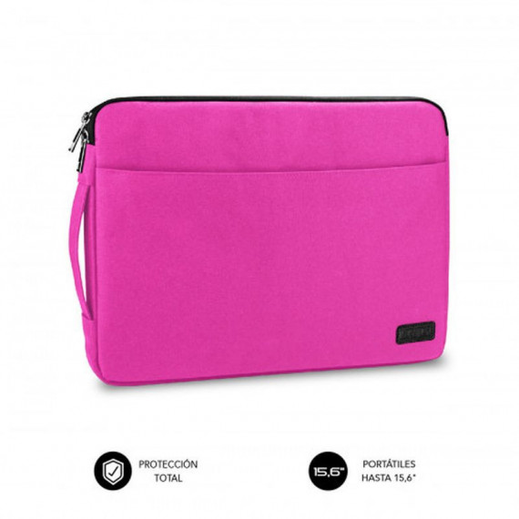SUBBLIM Funda Urban Laptop Sleeve 15,6? Pink