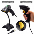 EWENT Lector de Codigo Barras Usb, Laser