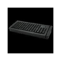 POSIFLEX Teclado Lector de Banda Magnetica Negro