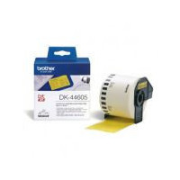 BROTHER Etiquetas DK44605  Cinta Continua de Papel Térmico Removible (amarilla). Ancho: 62 Mm. Longitud: 30,48 M - Guanxe Atlant
