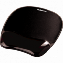 FELLOWES Alfombrilla Gel Crystal Negro