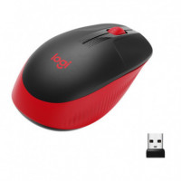 LOGITECH Raton M190 Wireless Rojo - Guanxe Atlantic Marketplace