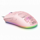 MARS GAMING  Raton Optico Mmax Hive Pink 12400DPI