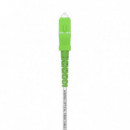 AISENS Cable Fibra Optico G657A2 3.0 1M Blanco