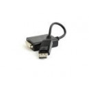 GEMBIRD Adaptador Displayport Macho a DVI Hembra 10CM