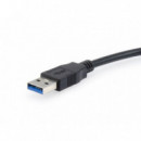 EQUIP Adaptador USB a HDMI Negro