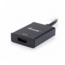 EQUIP Adaptador USB a HDMI Negro