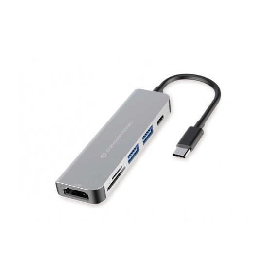 CONCEPTRONIC Adaptador Hub Usb-c Multifuncional 6-EN-1