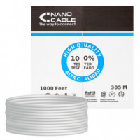 NANOCABLE Bobina de Cable  Utp CAT5E 305M Rigido - Guanxe Atlantic Marketplace