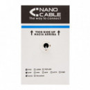 NANOCABLE Bobina de Cable  Utp CAT5E 305M Rigido