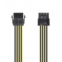 AISENS Cable Alimentacion Microprocesador AISENS A131-0419  Molex 4 + 4 Pin Macho a 8 Pin Hembra 30CM A131-0419 - Guanxe Atlanti