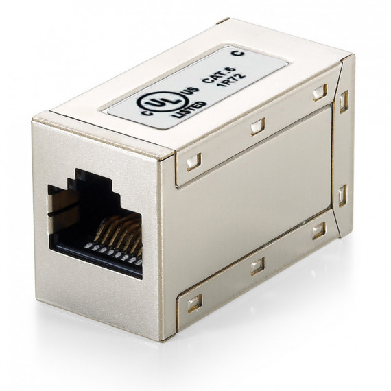 EQUIP Adaptador RJ45 CAT6 Apantallado H/h
