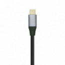 AISENS Cable Usb-c a HDMI Macho 1.8M Negro