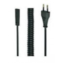 GEMBIRD Cable Corriente Enrollado Tipo 8 1.8M