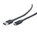 GEMBIRD Cable USB 3.0 Tipo a Macho/ C Macho 0.1M