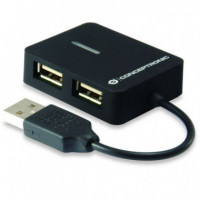 CONCEPTRONIC Hub USB Pocket Cuadrado C4PUSB2 V3 C05-129 - Guanxe Atlantic Marketplace