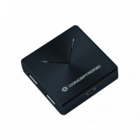 CONCEPTRONIC Hub USB 3.0 Color Negro - Guanxe Atlantic Marketplace