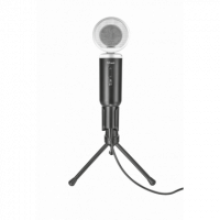 TRUST Microfono Madell Desktop Angulo Ajustable - Boton Mute - Cable de 2.5M - Jack 3.5MM - Rejilla Desmont