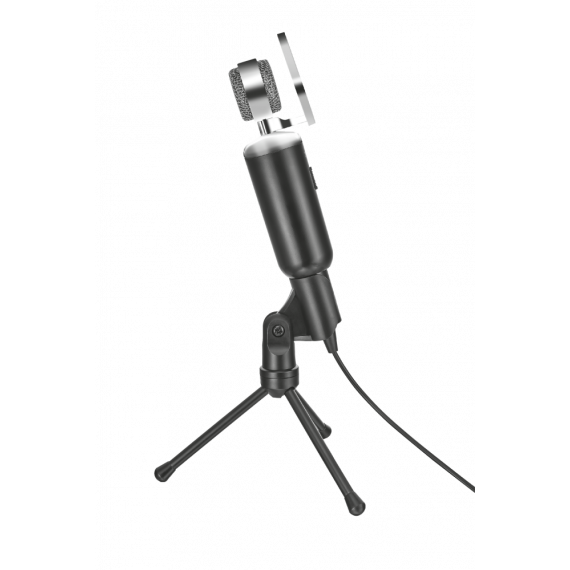 TRUST Microfono Madell Desktop Angulo Ajustable - Boton Mute - Cable de 2.5M - Jack 3.5MM - Rejilla Desmont - Guanxe Atlantic Ma