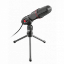 TRUST Microfono Mico Gxt 212 con Tripode Conexiones Jack 3.5MM y USB Cable 1.8M