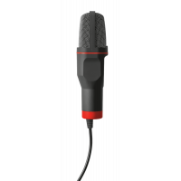 TRUST Microfono Mico Gxt 212 con Tripode Conexiones Jack 3.5MM y USB Cable 1.8M