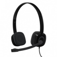 LOGITECH Auriculares Diadema con Micrófono LOGITECH H151 Jack 3.5MM - Guanxe Atlantic Marketplace