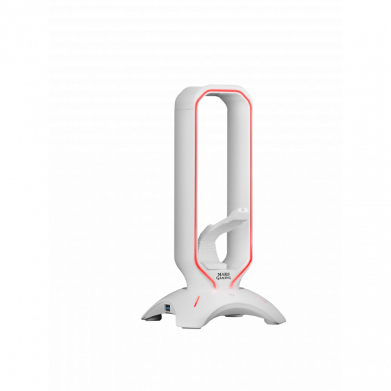 MARS GAMING Soporte para Auriculares Mhhprow con Hub USB 3.0 2P