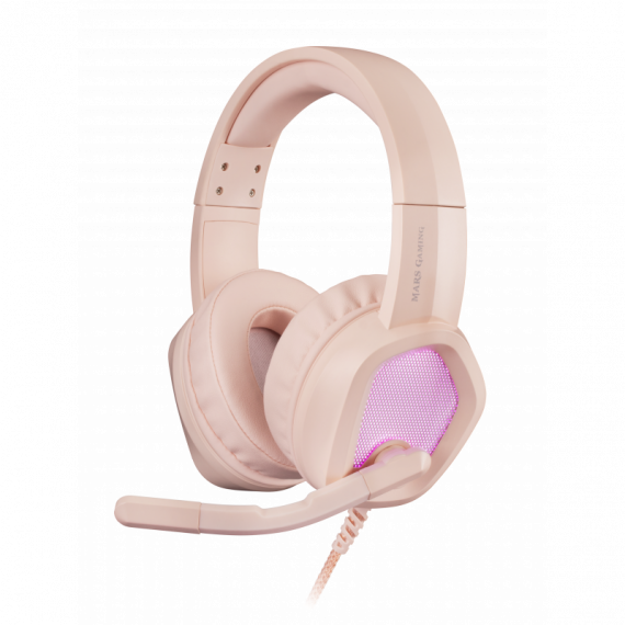MARS GAMING Auriculares MH320P Rosa
