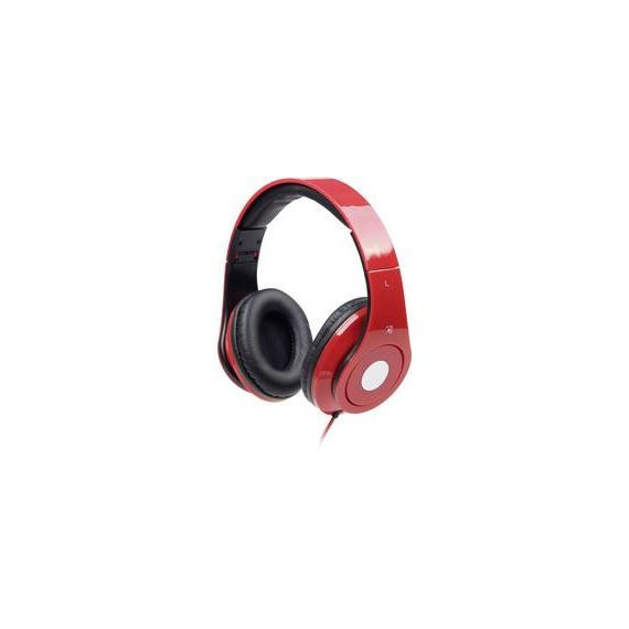 GEMBIRD Auriculares Estereo con  Microfono Rojo