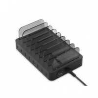 CONCEPTRONIC Estacion de Carga USB 8 Puertos 75W Pd  OZUL02B - Guanxe Atlantic Marketplace