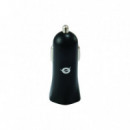 CONCEPTRONIC Cargador de Coche Us 2 Puertos y 24W CARDEN04B