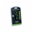 CONCEPTRONIC Cargador de Coche Us 2 Puertos y 24W CARDEN04B