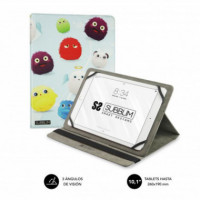 SUBBLIM Funda Tablet Trendy Case Furry 10,1?-11? - Guanxe Atlantic Marketplace