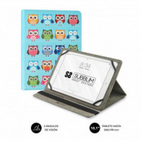 SUBBLIM Funda Tablet Trendy Case Owls 10,1?-11? - Guanxe Atlantic Marketplace