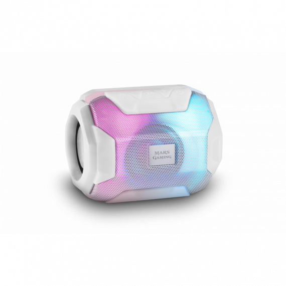 MARS GAMING Altavoz BLUETOOTH Msbaxw Blanco